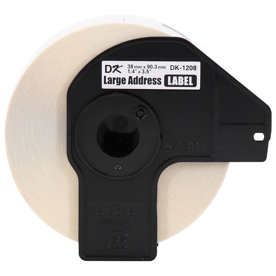 Amazon.com : Brother Genuine DK-1208 Die-Cut Large Address